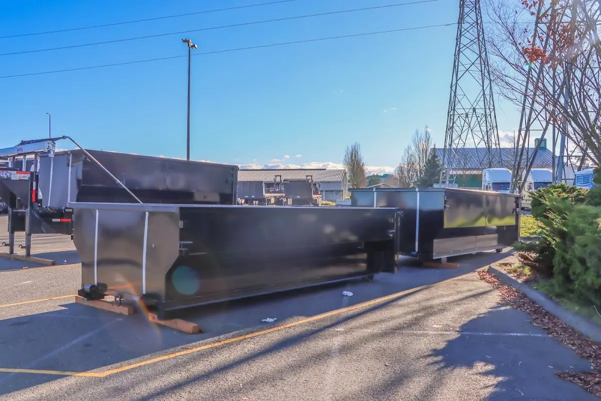 Professional dumpster rental and junk removal service in Houghton